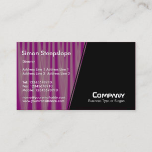 Steep Slope - Drapery 05 Business Card