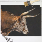 Steer Cattle Farmhouse Decoupage