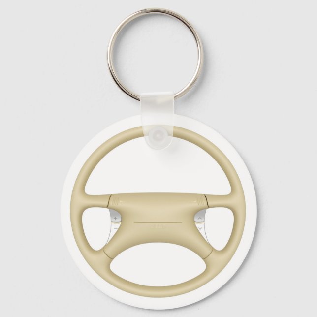 Steering wheel - front view keychain (Front)