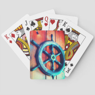 Steering Wheel Poker Cards
