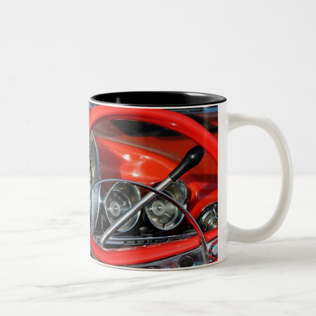 Steering wheel Two-Tone coffee mug (Right)