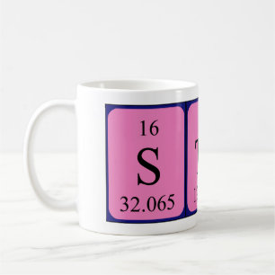 Stef periodic table name mug