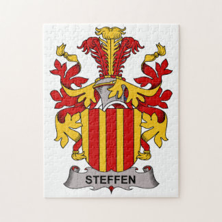 Steffen Family Crest Jigsaw Puzzle
