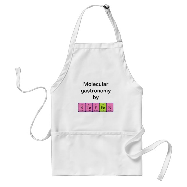 Steffen periodic table name apron (Front)