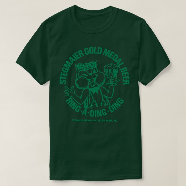 Stegmaier Gold Medal Beer T-Shirt (Design Front)