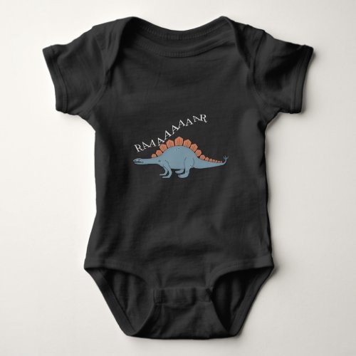 Stegosaurus _ Baby Jersey Bodysuitï Baby Bodysuit