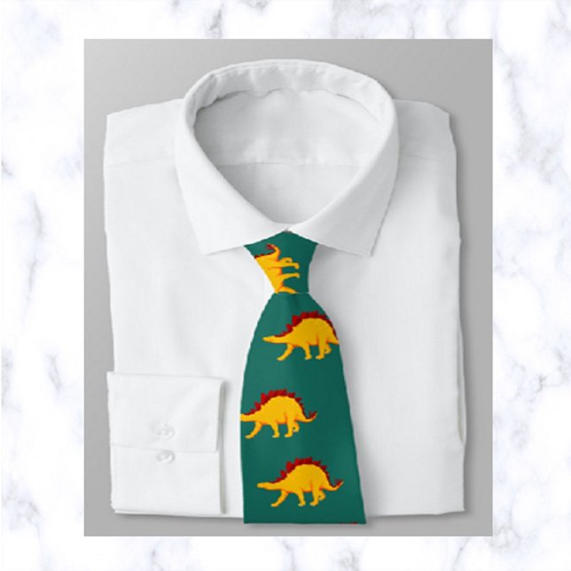 Stegosaurus Dinosaur Neck Tie (Creator Uploaded)