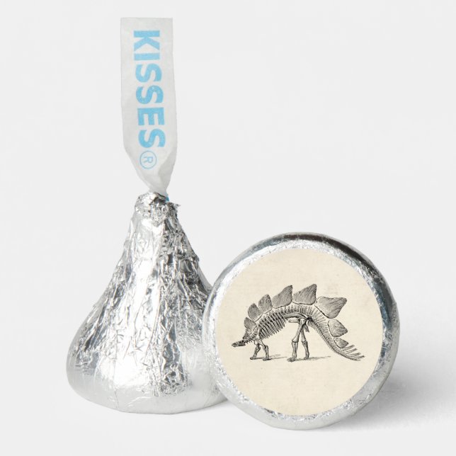Stegosaurus Dinosaur Skeleton Fossil Hershey®'s Kisses® (Front)