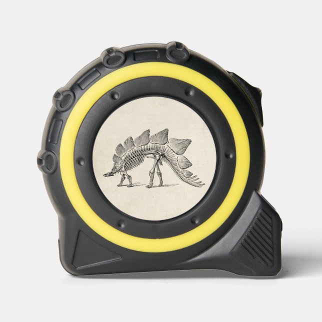 Stegosaurus Dinosaur Skeleton Fossil Tape Measure (Front)
