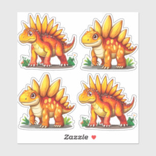 Stegosaurus Dinosaur  Sticker