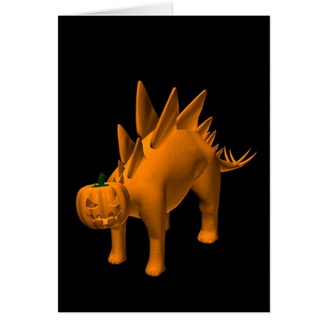 Stegosaurus halloweenis cards (Front)