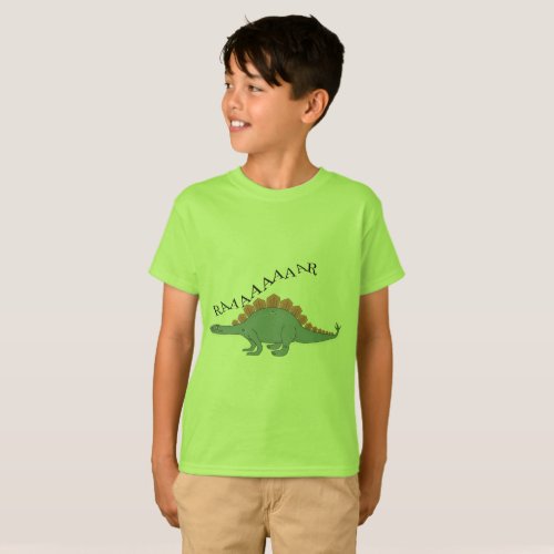 Stegosaurus _ Kids Basic T_Shirt