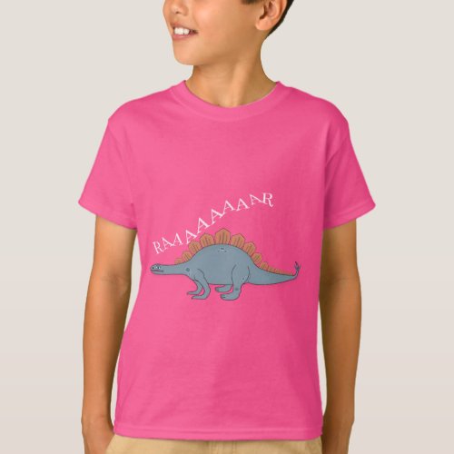 Stegosaurus _ Kids Basic T_Shirt