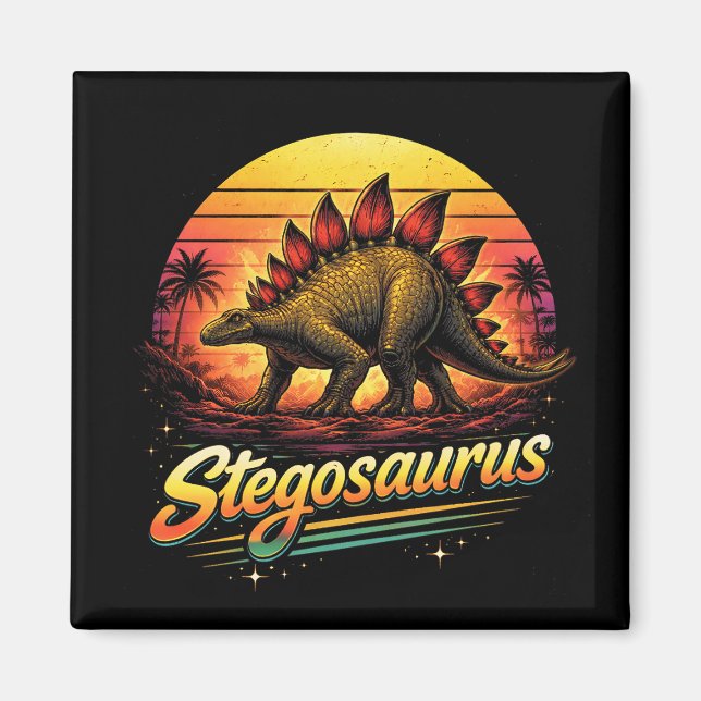 Stegosaurus Magnet (Front)