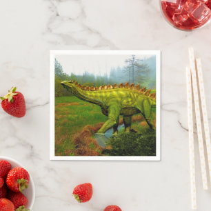 Stegosaurus Napkins