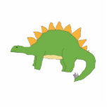 Stegosaurus sculpture<br><div class="desc">A friendly, cheerful dinosaur.</div>