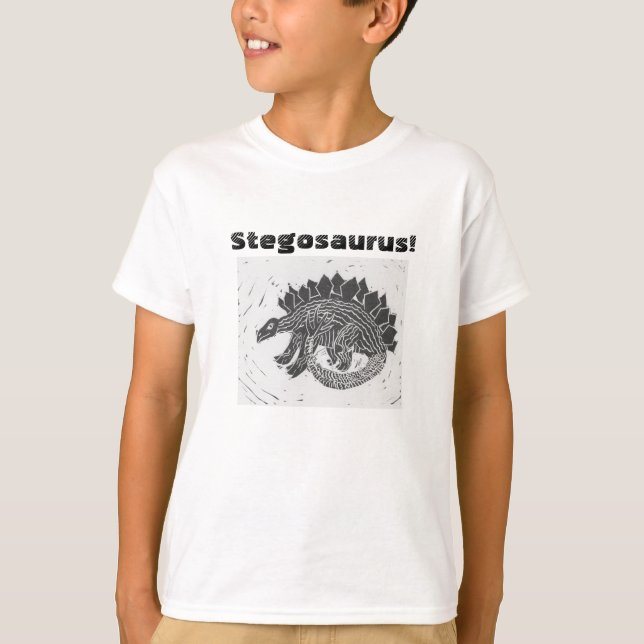 Stegosaurus T-Shirt (Front)