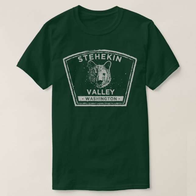 Stehekin Valley North Cascades National Park 1 T-Shirt (Design Front)