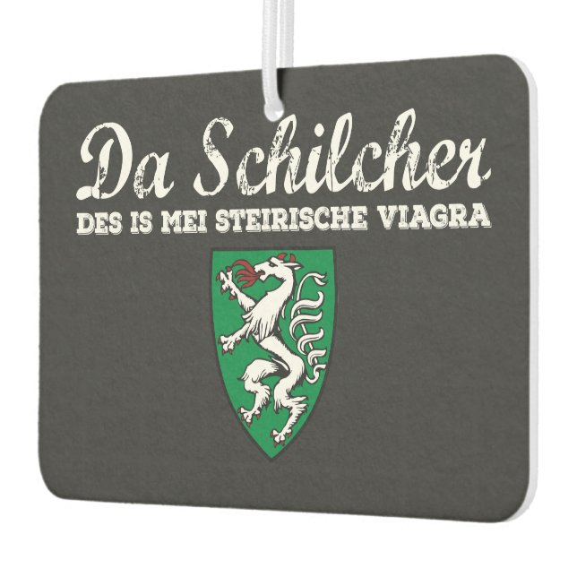 Steiermark Österreich Schilcha is mei Viagra Air Freshener (Left)