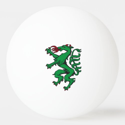 Steiermark Rot Grn Wappen Panther Austria Ping Pong Ball