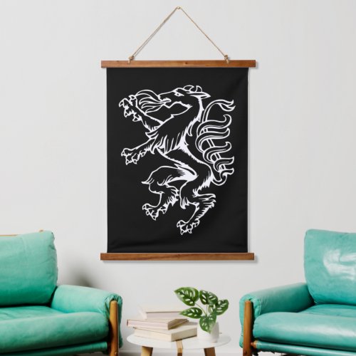Steiermark Wappen Panther Lineart sterreich Hanging Tapestry