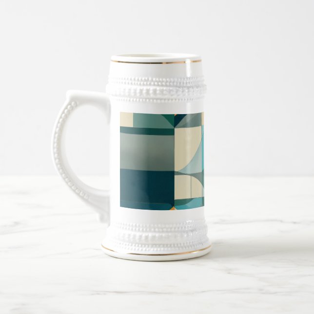 Stein 22 oz - Minimalist Geometric Patterns (Left)