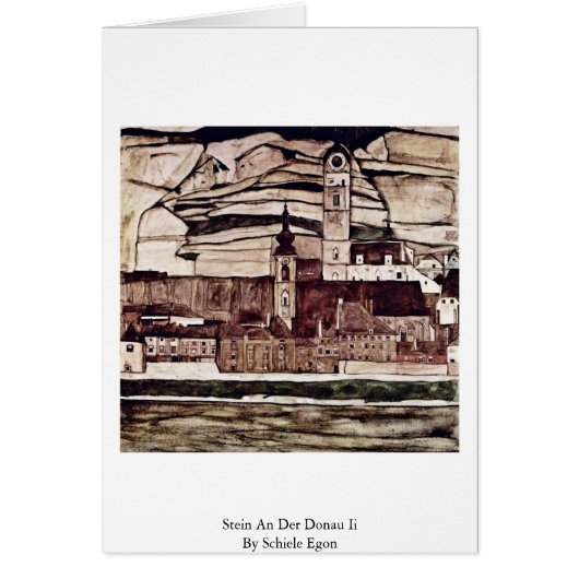 Stein An Der Donau Ii By Schiele Egon (Front)