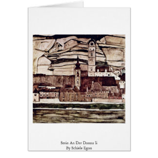Stein An Der Donau Ii By Schiele Egon Cards