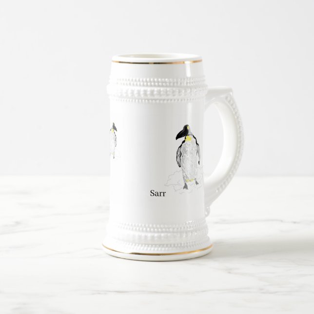   Stein Mug : Penquin   (Front Right)