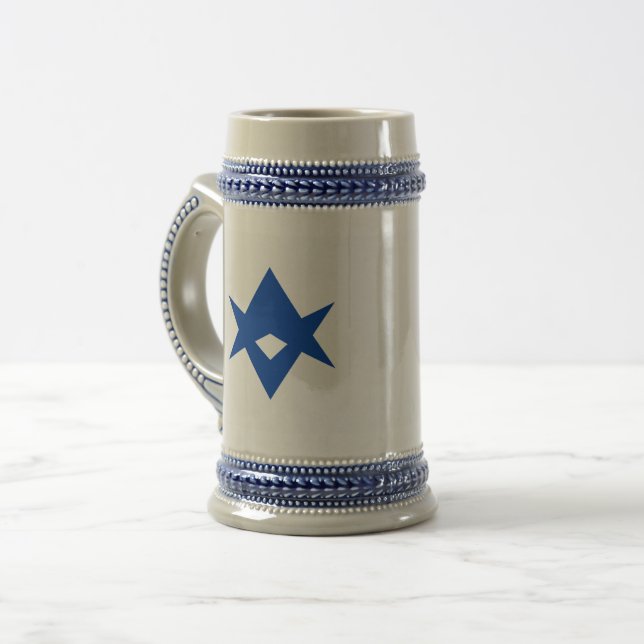 Stein Mug with Flag of Toyota City, Japan (Front Left)