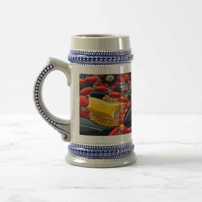 Stein Mug with Germany Colors Design (Left)