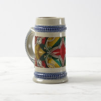 Stein Mug with Los Angeles Colors Design