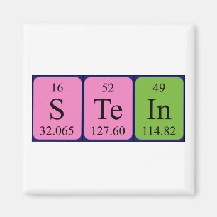 Stein periodic table name magnet