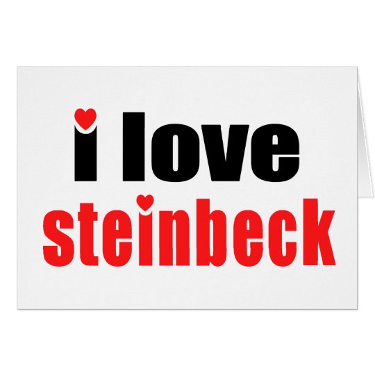 Steinbeck Card
