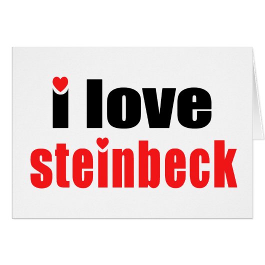 Steinbeck Cards (Front Horizontal)
