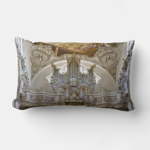 Steingaden Abbey organ lumbar pillow