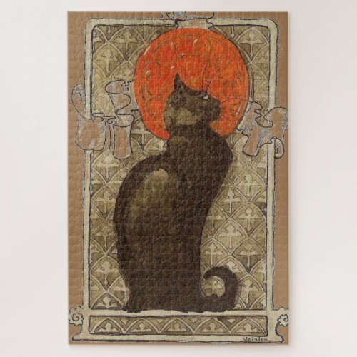 Steinlein Cat Art Nouveau Advertisement Animals Jigsaw Puzzle