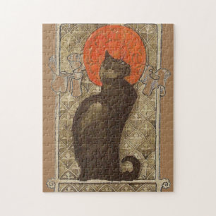 Steinlein's Cat - Art Nouveau Advertisement Jigsaw Puzzle