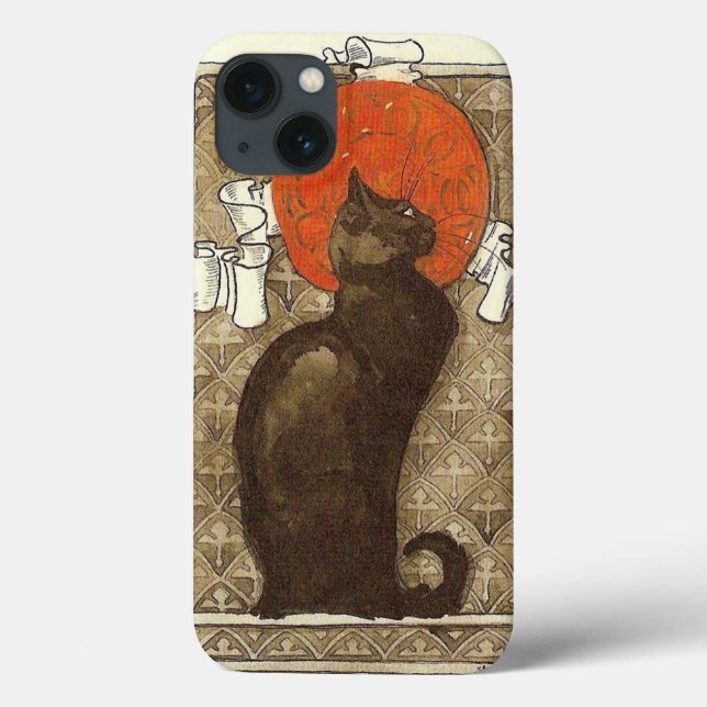 Steinlein's Cat - Art Nouveau Case-Mate iPhone Case (Back)