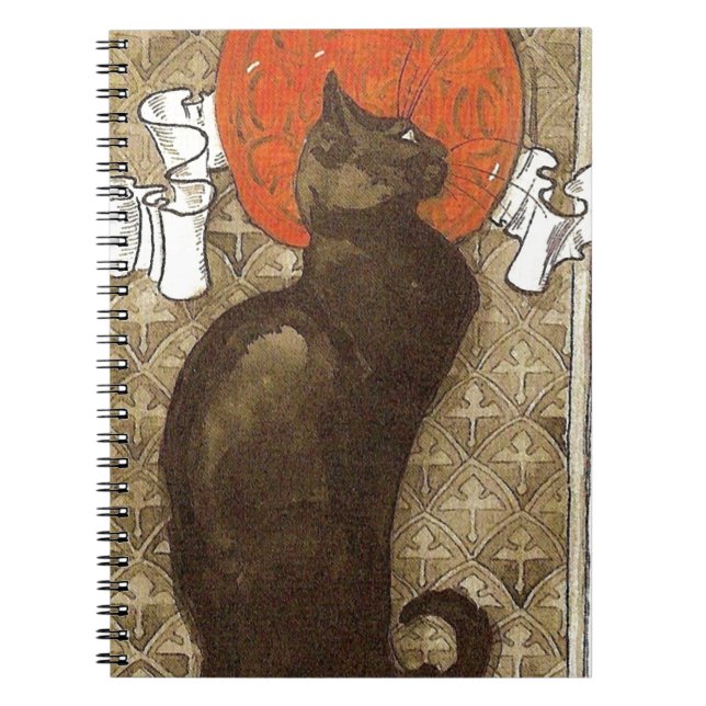 Steinlein's Cat - Art Nouveau Notebook (Front)