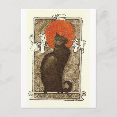 Steinleins Cat _ Art Nouveau Postcard