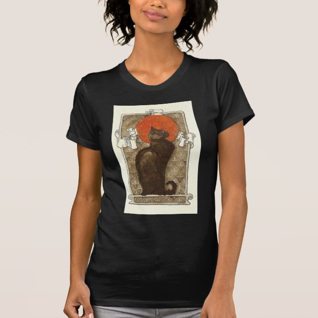 Steinlein's Cat - Art Nouveau T-Shirt (Front)