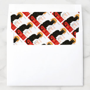 Steinlen Black Cat Classic French Artwork Envelope Liner