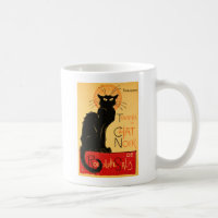 Steinlen Black Cat Classic French Chat Noir Poster