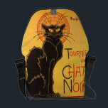 Steinlen: Chat Noir Courier Bag<br><div class="desc">A beautiful classic Art Nouveau messenger bag featuring a poster art for the cabaret Le Chat Noir, painted by the Swiss-born French Art Nouveau painter and printmaker Théophile Alexandre Steinlen.</div>