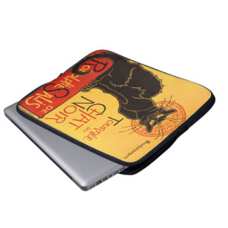 Steinlen: Chat Noir Laptop Sleeve
