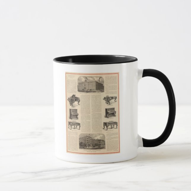 Steinway and Sons, Piano Manufacutrers Mug (Right)