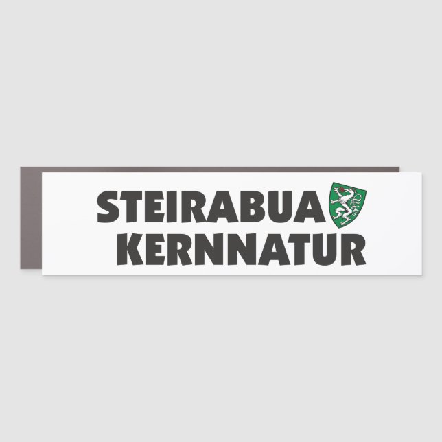 Steirerbua Kernnatnatur Steiermark Austria Car Magnet (Front)