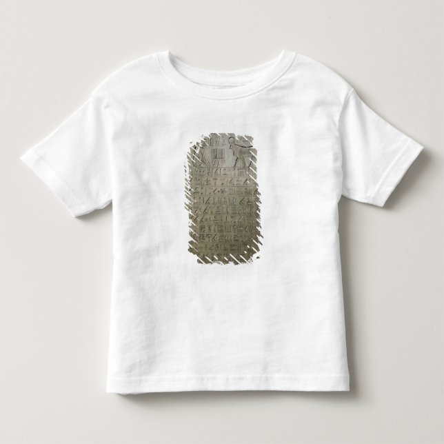 Stela commemorating the burial of the Apis Toddler T-shirt (Front)