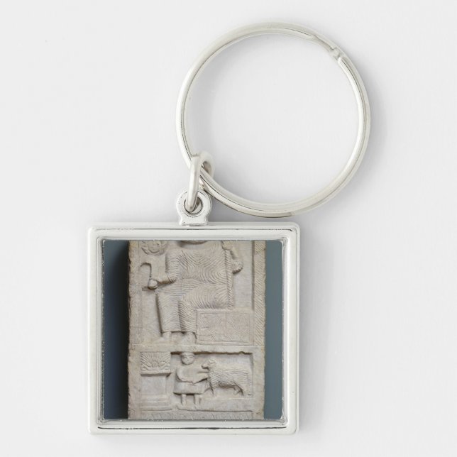 Stele dedicated to Saturn, from El-Ayaida Keychain (Front)